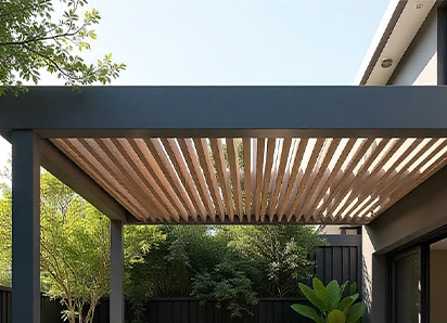 Louvred roof Grey Lynn