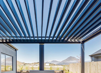 Louvred Roof Mt Eden