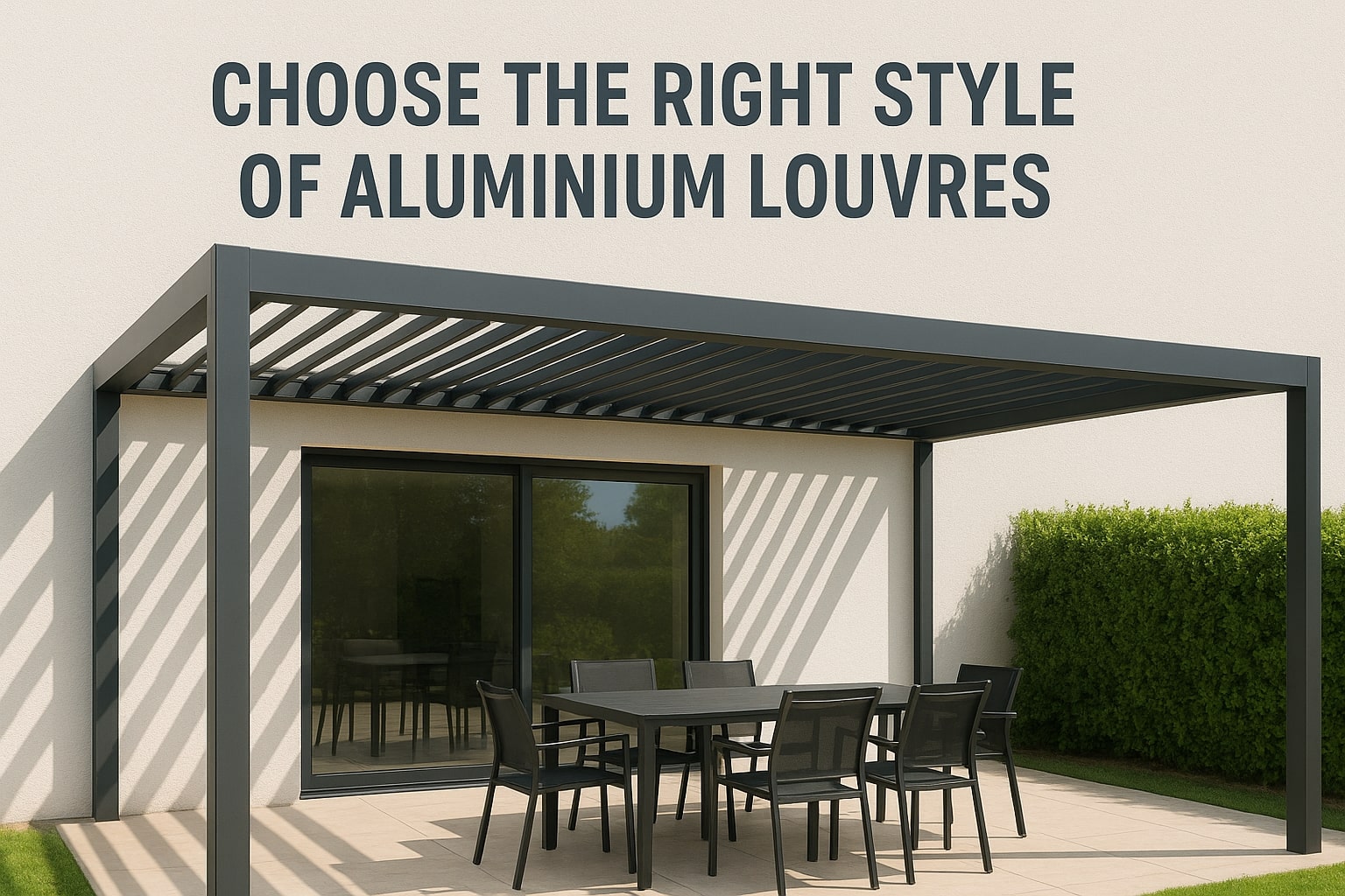 Custom Aluminium Louvres: How to Choose the Perfect Style, Size & Finish for Your Home choose the right style of aluminium louvres