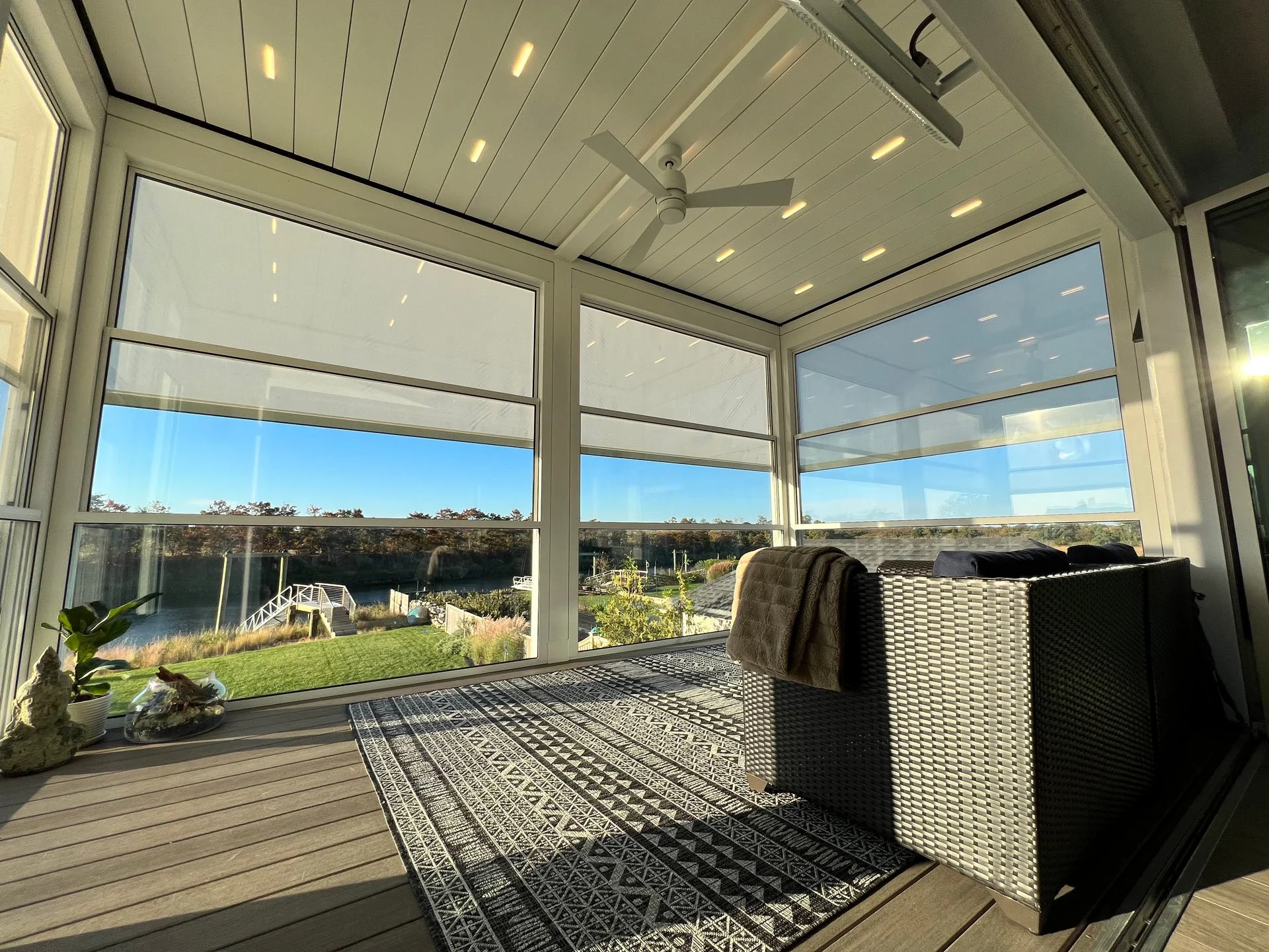 Turing Patio Into a Louvred Sunroom 